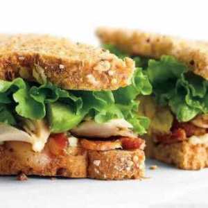 Сандвич с пиле. Рецепти с снимки