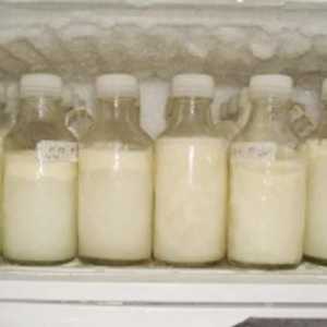 Колко мляко може да се съхранява в хладилника и как да го направите