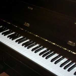 Колко ключа имат пиано, пиано и синтезатор?
