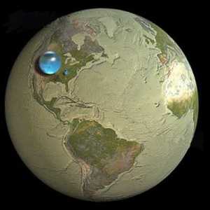 Колко процента от водата на Земята? Хидросферата на планетата и други компоненти