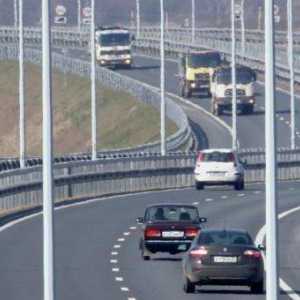 Високоскоростен магистрален път. Автомобилни пътища в Русия