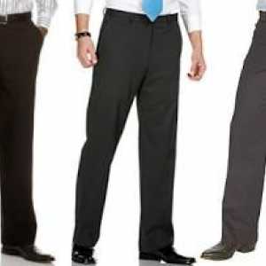 Измерваме: таблица за мъжки панталони
