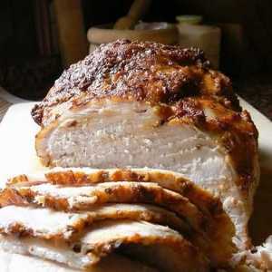 Сок свинско във фурната: стъпка по стъпка рецепта за готвене