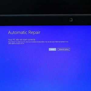 Съобщение при изтегляне Подготовка за автоматичен ремонт (Windows 10): какво да правите?