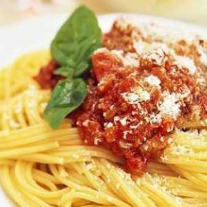 Болонски сос: тестени изделия според италианската рецепта