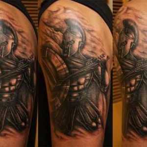 Спартан - татуировка, която отразява мъжествеността, силата и смелостта