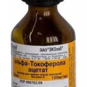 Наркотикът "Алфа токоферол ацетат". Описание. Метод на приложение