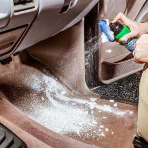 Интериор на автомобила химическо чистене: преглед, инструкции, ревюта