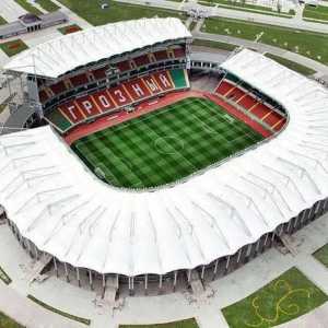 Стадионът "Ahmat-arena" в Грозни