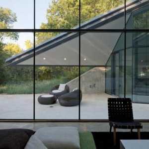 Стъклени стени като начин за допълване на интериора