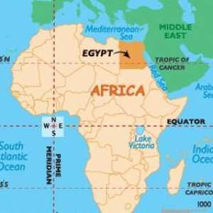 Държава на Египет, на кой континент се намира?