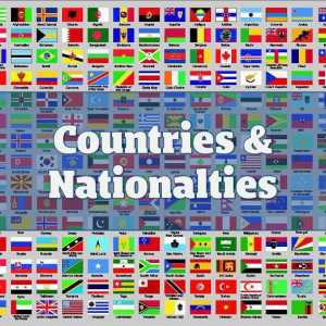 Страни и националности на английски: правила за ползване и таблица със списък от географски имена