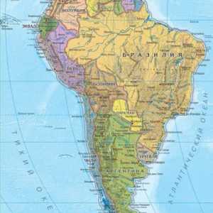 Страните и района на Южна Америка. Туристически ресурси на континента