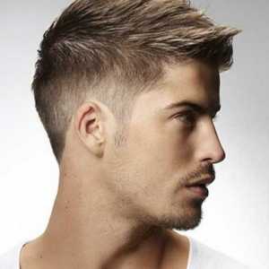 Подстригване за мъж на къса и средна коса
