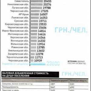 Структурата на БВП на Украйна. Икономическо развитие на Украйна след придобиване на независимост