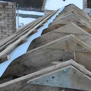 Сюдикина покрив: конструкция, изчисление, монтаж, снимка
