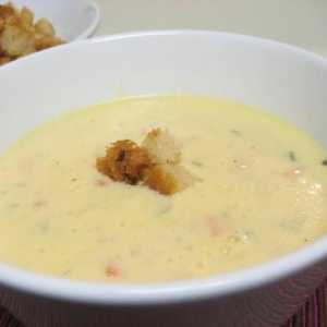 Сирене супа с пиле: рецепта за лек първи курс