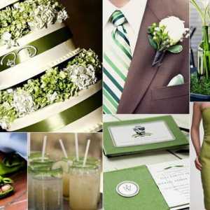 Сватба в зелени цветове: идеи за дизайн, декорации и препоръки