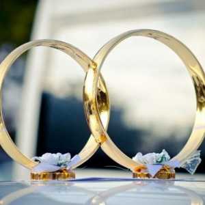 Сватбени пръстени на машината със собствените си ръце - просто и икономично