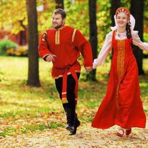 Сватбени рокли в руски стил: модели и стилове на руски сватбени рокли