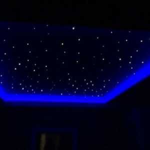 LED прожектори за опънати тавани (снимка). самостоятелно инсталиране
