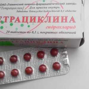 Таблетки "Тетрациклин хидрохлорид": инструкции за употреба, дозировка, състав, цена