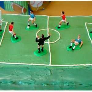 Торта `Футболно игрище`: майсторски клас