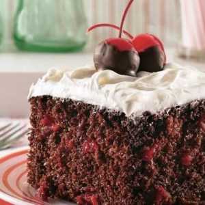 Шоколадова череша торта: рецепта