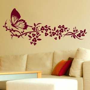 Шаблони за стени за боядисване: фотографски декор