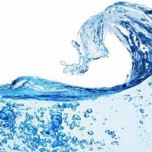 Три състояния на водата: течност, лед и газ