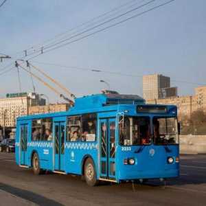 Тролейбуси на Москва: история, описание на мрежите, график