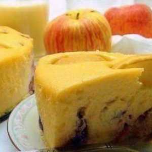 Готвене на сирене във фурната с ябълки. рецепти