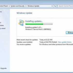 Изтриване на актуализации на Windows 7 чрез командния ред