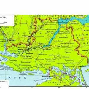 Украйна, регион Херсон: карта, области. Почивка в Кот д`Азур