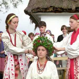 Украински украшение на сватбена кърпа