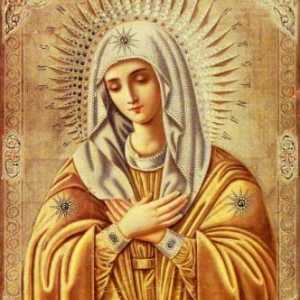 "Нежността" е икона на Божията майка. Молитва, което означава