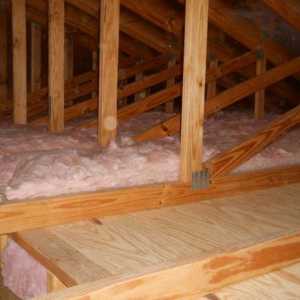 Изолация на тавана в къща със студен покрив: материали, технологии