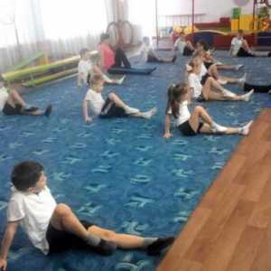 Сутрешна гимнастика в детска градина