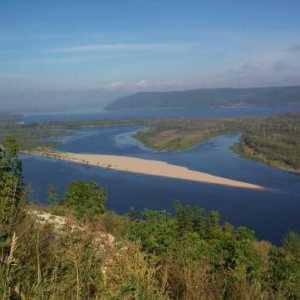В каква посока тече река Волга? Описание на голямата река