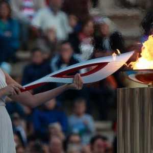 В очакване на Сочи: среща с олимпийския пламък