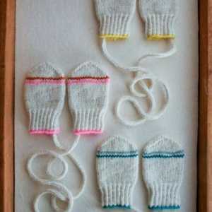 Ръкавици за бебета: бързо, лесно и топло