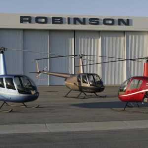 Хеликоптер "Робинсън": характеристики, снимка, скорост. Полет с хеликоптер…