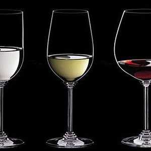 Видове чаши за вино (снимка)