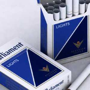 Видове цигари "Парламент": основните характеристики
