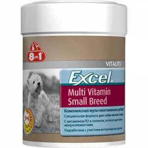 Витамини "Excel 8 в 1" за кучета: описание, инструкции за употреба, състава и отзивите