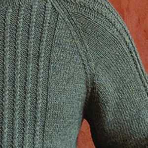 Раглан плетене от шията: изчисление. Плетене модел за пуловери с raglan