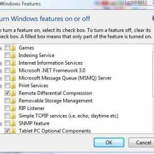 Активирайте или деактивирайте функциите на Windows. Ръководство за потребителя