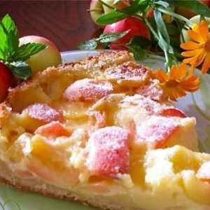 Вкусен ябълков пай `Tsvetaevsky`: рецепта за подготовка