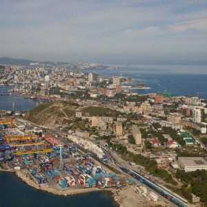 Владивосток е красив град и пристанище. Регионите на Владивосток