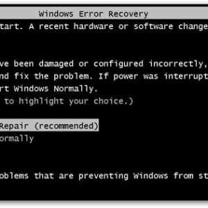 Как да деактивирате възстановяването при стартиране на Windows 7